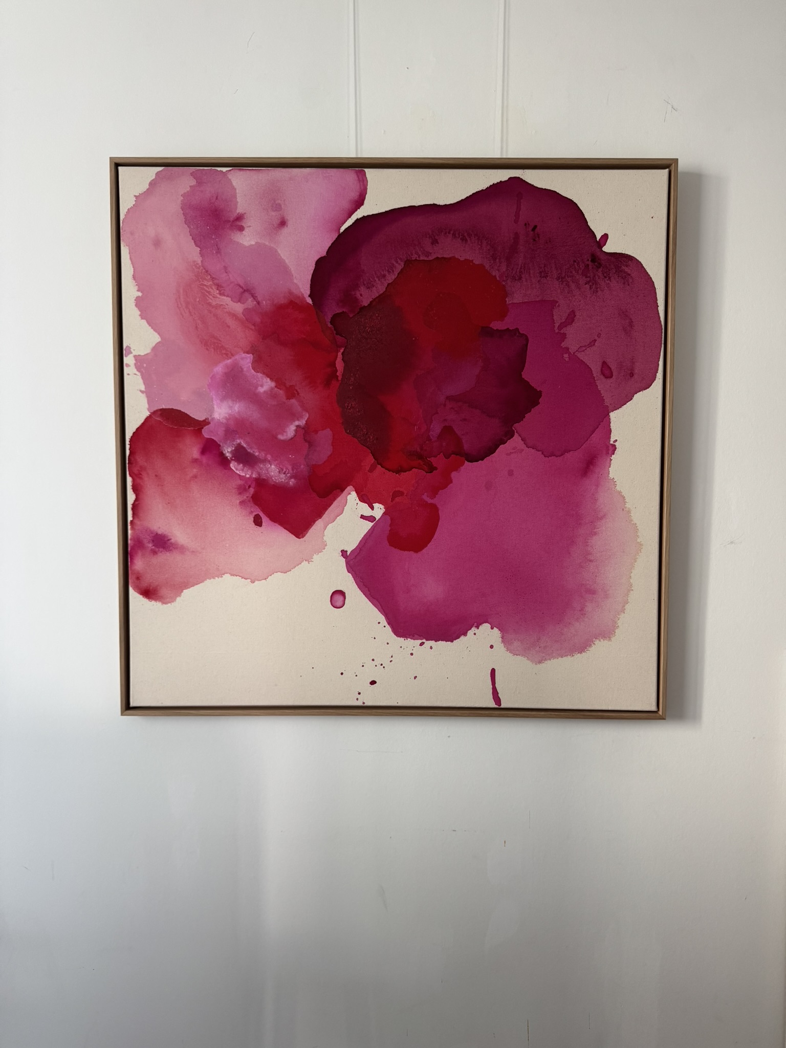 Herzschlag, 2026, Acryl auf roher Baumwollleinwand, Ansicht 6